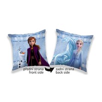 Jerry Fabrics Poduszka Frozen 2 sides L, 40 x 40 cm Jerry Fabrics Poduszka Frozen 2 sides L, 40 x 40 cm