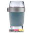 Westmark Dreiteiliger Lebensmittelbehälter, 1150 ml, blau