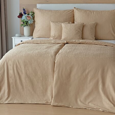 Matjovsk Bambus-Damast-Bettwsche Sofie Hazel Brown, 140 x 200 cm, 70 x  90 cm | 4Home - Spezialist fr Ihr Zuhause