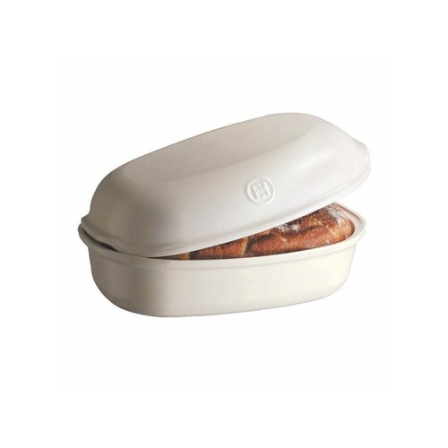 Emile Henry Oválna forma na chlieb Artisan, biela