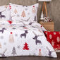 4Home Obliečky Cute reindeer mikroflanel, 140 x 200 cm, 70 x 90 cm