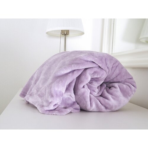 B.E.S. Petrovice Odejica iz mikroflanela,vijolična, 150 x 200 cm