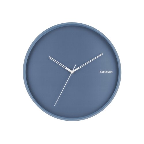 Karlsson 5807BL Dizajnové nástenné hodiny pr. 40 cm
