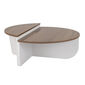Couchtisch Orion Walnut White