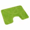 Covoraș pentru WC Kvalitex Elipse verde, 60 x 50cm
