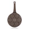 Banquet Ponev za palačinke z neprijemljivopovršino Granite Brown Smile, 26 cm