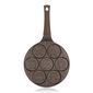 Banquet Spiegeleierpfanne mit Antihaftbeschichtung Granite Brown Smile, 26 cm