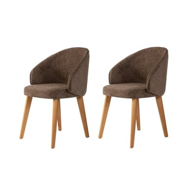 Set de scaune de sufragerie Bentley Brown and DarkOak, 2 buc.