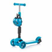 Chipolino Koloběžka s vodící tyčí Kiddy Evo 3v1, Ocean