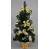 Vianočný stromček Dimmitt zlatá, 31 cm