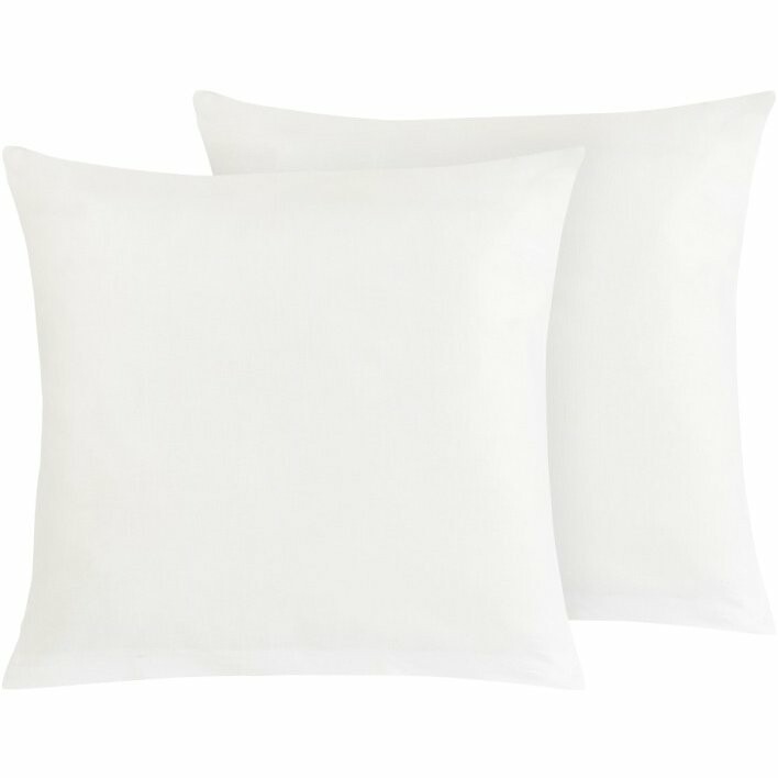 Bellatex Bavlněn&eacute; povlaky na pol&scaron;t&aacute;ř b&iacute;l&aacute;, 45 &times; 45 cm, 2 ks, 45 x 45 cm