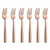 Amefa 6dílna sada vidliček Felicity, růžová