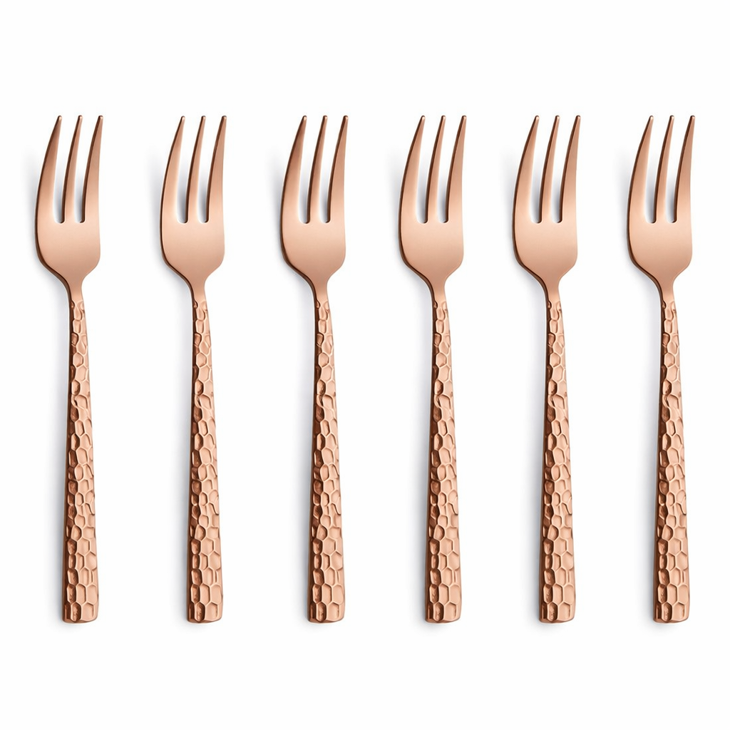 Amefa 6-dielna sada vidličiek Felicity, ružová