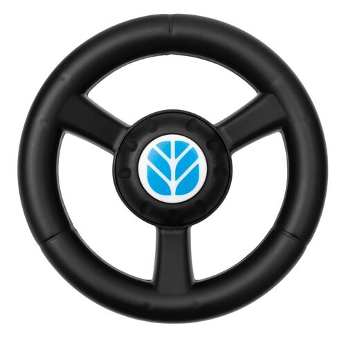 Baby Mix Detské odrážadlo traktor s vlečkou a náradím New Holland, modrá