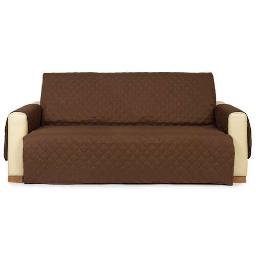 4Home Sofaüberwurf Doubleface braun/beige, 180 x 220 cm