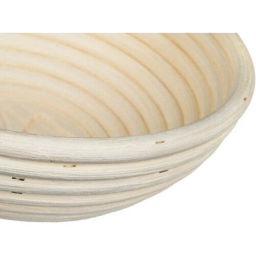 Banchet Tavă rotundă pentru pâine în creștereNatural d. 21 x h. 7,5 cm, trifoi cu patru foi