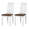 Set de scaune de sufragerie BC-2602 WT, 2 buc