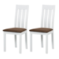 Set de scaune de sufragerie BC-2602 WT, 2 buc
