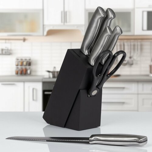 Classbach 7-delni set nožev MBS 4018, črn