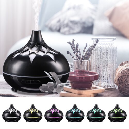 Sixtol Aroma difuzor Palm črni lesk, 500 ml