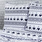 4Home Flanelové obliečky Nordic Love, 140 x 220 cm, 70 x 90 cm