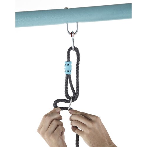 Leagăn circular Plum cu structură metalică și jetpentru producerea de ceață, 218 x 215 x 238 cm