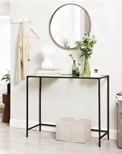 Dekorativer Tisch Canvas Black