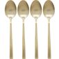 Set de lingurițe aurii EH 4 buc, 15 cm