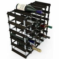 Suport 30 sticle de vin RTA, frasin negru Suport 30 sticle de vin RTA, frasin negru