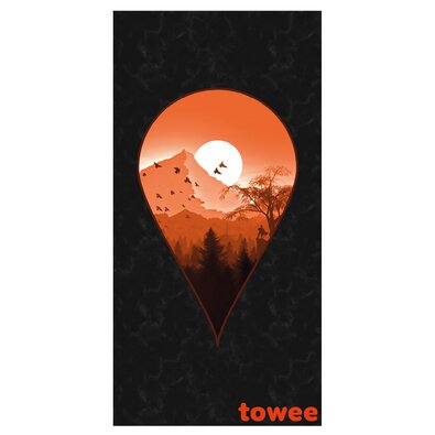 Towee Hitro sušeča brisača NEXT DESTINATION, 80 x160 cm