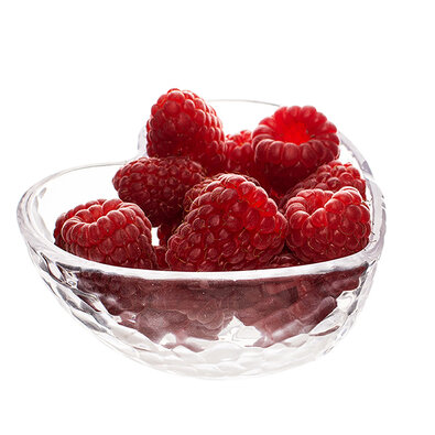 Altom Zestaw szklanych misek Heart, 9 cm, 6  szt.