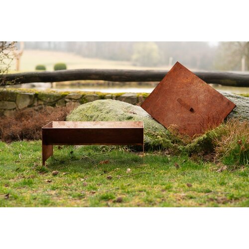 Strato Ognisko ogrodowe 50 x 70 x 30 cm, corten CORGARDEN 1018