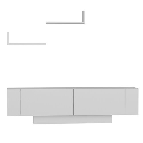 TV-Lowboard Ekol White