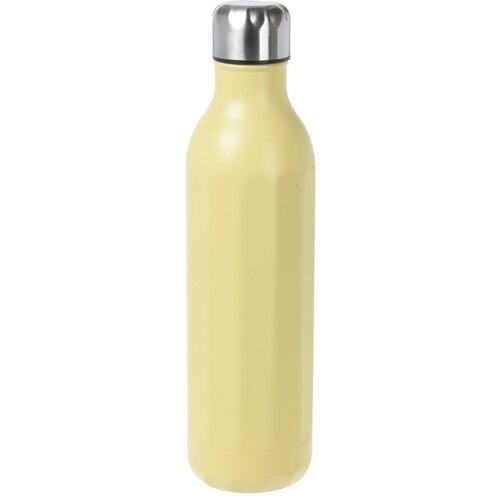 Rozsdamentes acél termosz palack, 0,5 l, sárga
