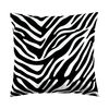 Polštářek Leona zebra černá, 45 x 45 cm