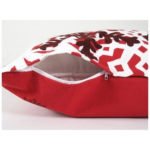 B.E.S. Petrovice Flanelové obliečky Červená zimná rozprávka, 140 x 200 cm, 70 x 90 cm