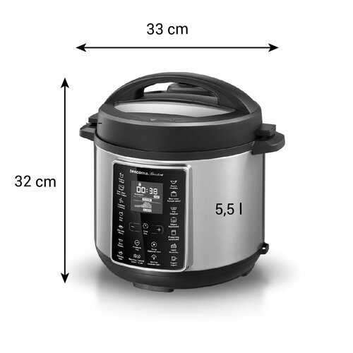 Oală sub presiune Tescoma PRESIDENT 5,5 l, electrică multifuncțională
