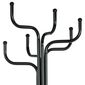 Suport de haine din metal Peg negru, 188 cm