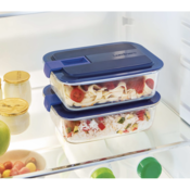 Luminarc Easy Box fedéllel 1,22 l, 2 db-os