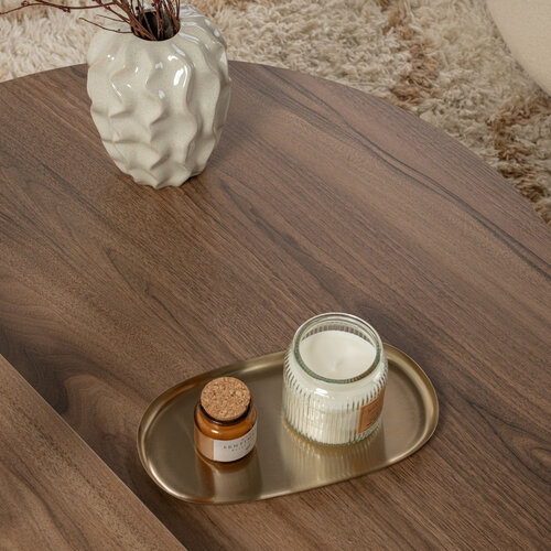 Couchtisch Orion Walnut White