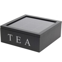 Box na čajové sáčky, černá Box na čajové sáčky, černá
