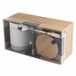 Kubek Florina z pokrywką PASTELE 350 ml, beżowy