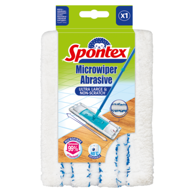 Rezervă de mop abrazivă Spontex MicrowiperAbrasive