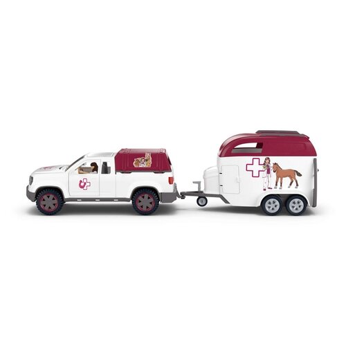 Schleich 42704 Mobilní veterinář s přívěsem