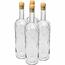 Set 4 sticle cu dop din plută, 1 l