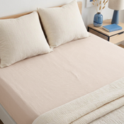 4Home Jersey-Spannbetttuch IDEAL, hautfarben, 180 x 200 cm