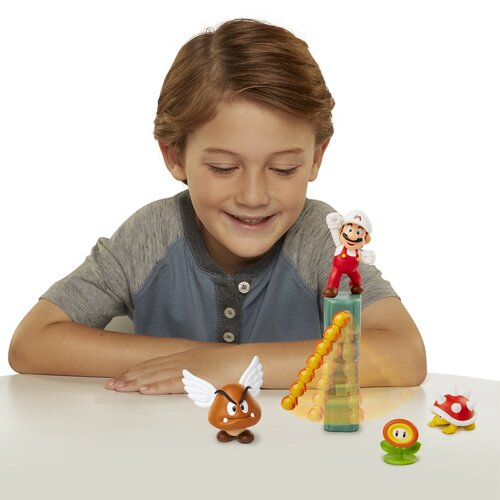 Super Mario Zestaw do gry Lava z figurkami, 6 cm