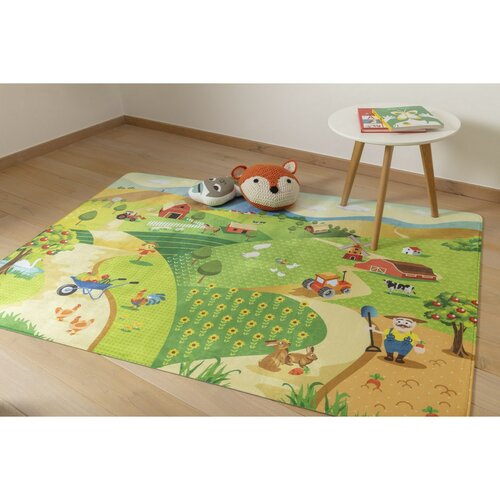 Detský koberec Ultra Soft Farm, 90 x 130 cm