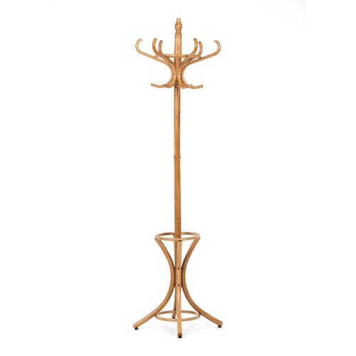 Cuier din lemn, nuanță stejar, 185 cm