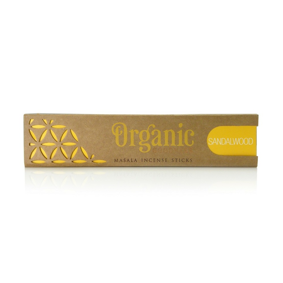 Pałeczki zapachowe Organic Goodness Masala 12szt., San dalwood